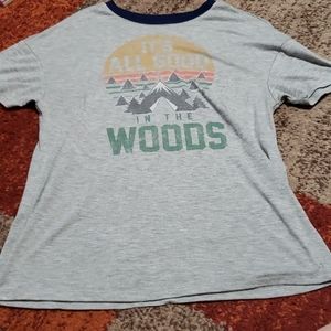 All good in the woods camping shirt